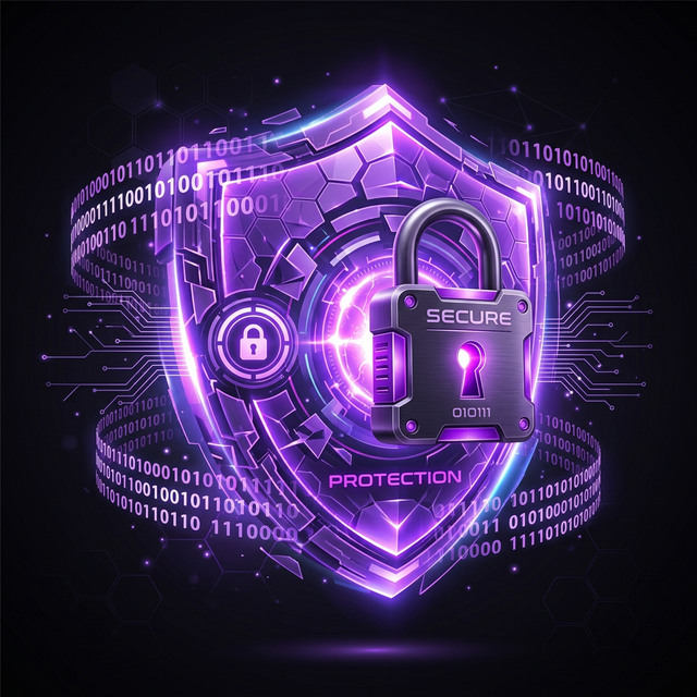 Cybersecurity by Design Vector